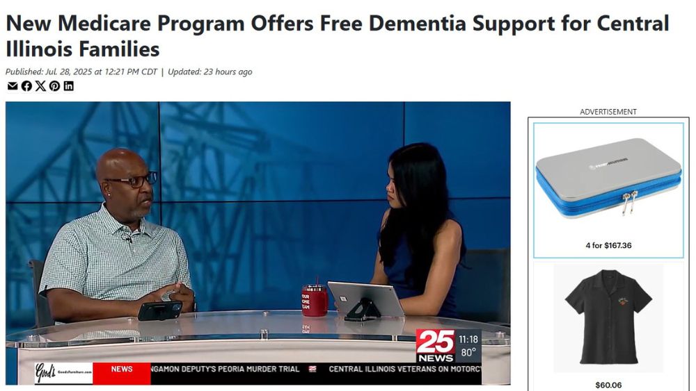 New Medicare Program Offers Free Dementia Support for Central Illinois Families